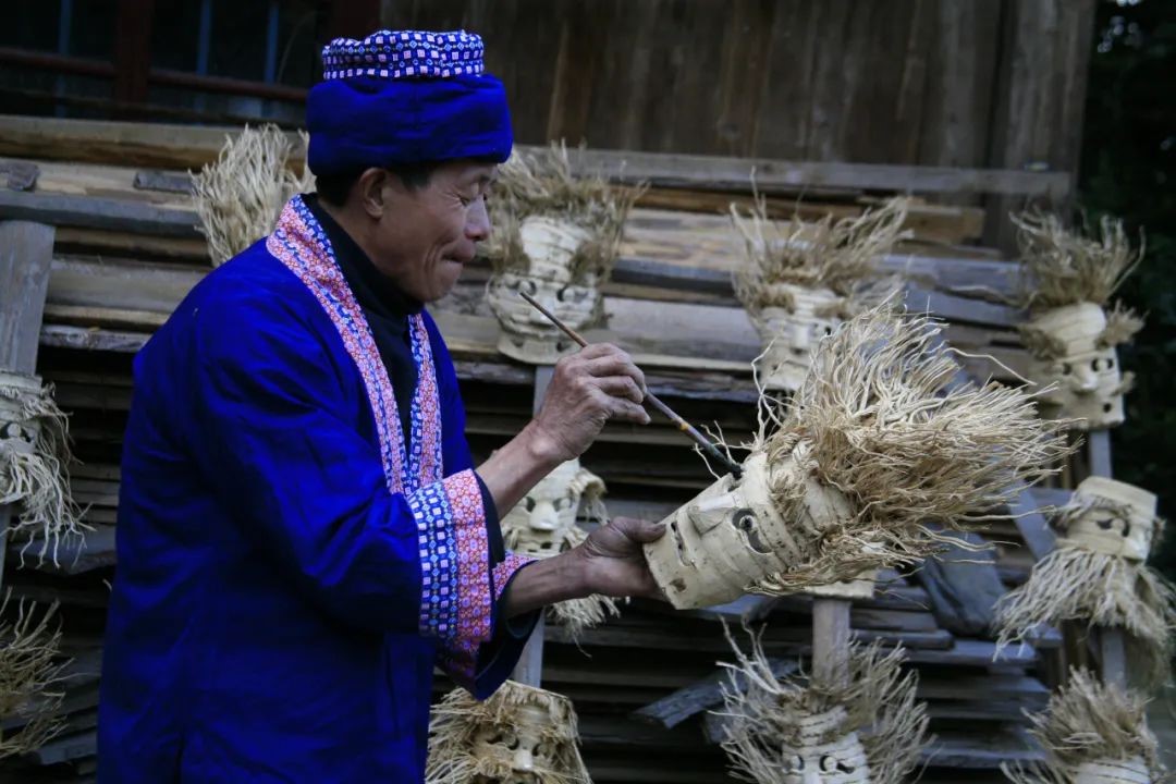 Unique Nuo culture inheritance in Langshan&nbsp;Mountain